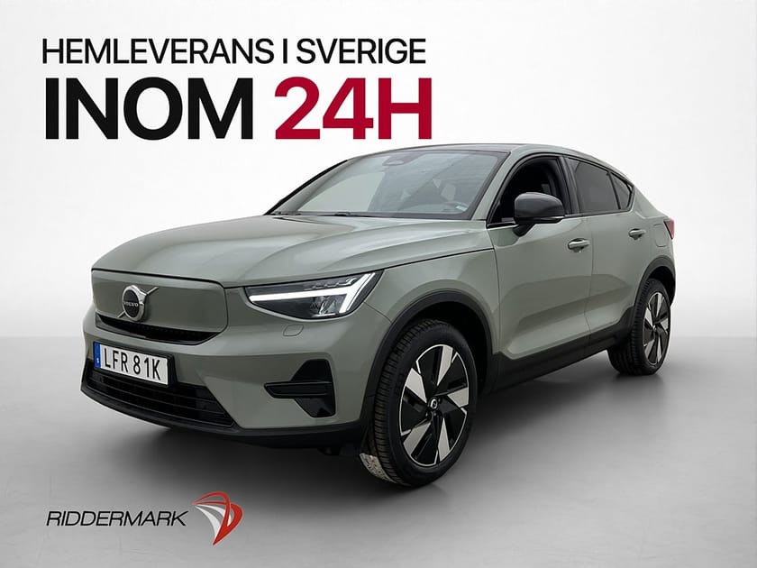 Bild 1 av Volvo C40 Recharge Single Motor Extended Range Core Pano Värmare Drag Kamera
