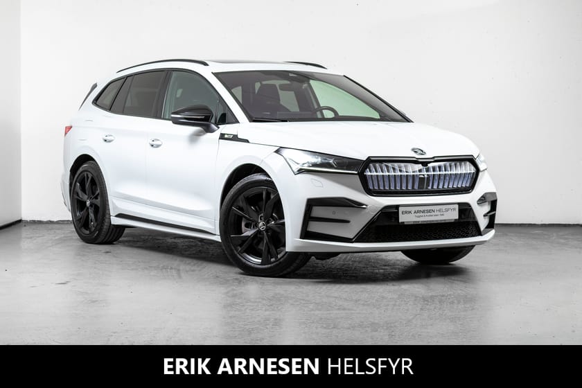 Bilde 1 av Škoda Enyaq RS RS/HUD/Skinn/Panorama/Hengerfeste/Canton