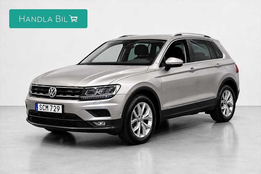 Bild 1 av Volkswagen Tiguan 1.4 TSI 4Motion Aut AdaptivF Drag B-kam P-värm Rattv 150hk