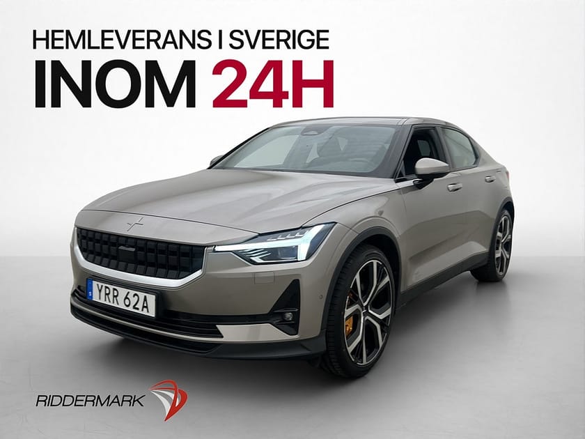Bild 1 av Polestar 2 Long Range Dual Motor 408hk Performance Pano H/K