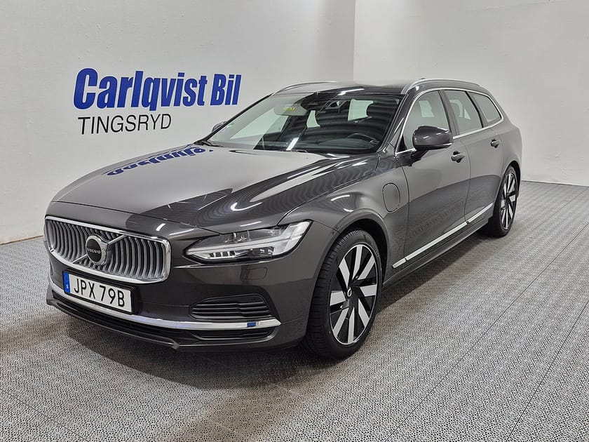 Bild 1 av Volvo V90 T6 Recharge Plus Bright plug in AWD 350HK 4x4 Läder
