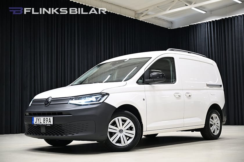 Bild 1 av Volkswagen Caddy Cargo DSG 122HK Inredd|Dubbeldörr|LED|Backkamera|Lågmil|Moms