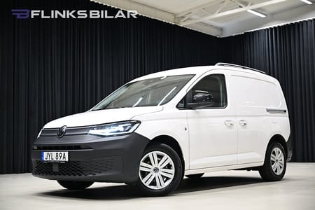 Volkswagen Caddy Cargo DSG 122HK Inredd|Dubbeldörr|LED|Backkamera|Lågmil|Moms
