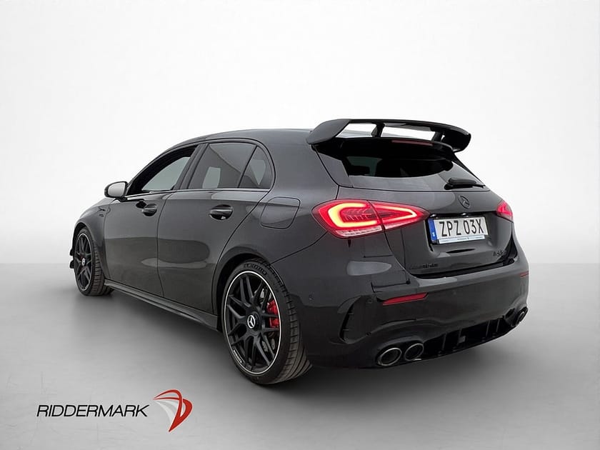 Bild 4 av Mercedes-Benz AMG A 45 S 4MATIC+ 421hk 4M+ Pano Aero Wide Burmester