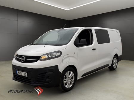 Opel Vivaro-e Crew Van CrewVan L3 6-Sits PDC Farthållare CARPLAY Moms