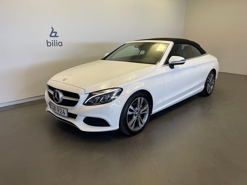 Bild 1 av Mercedes-Benz C 200 Cabriolet / Navigation / Burmester / Elstolar / Backkamera /