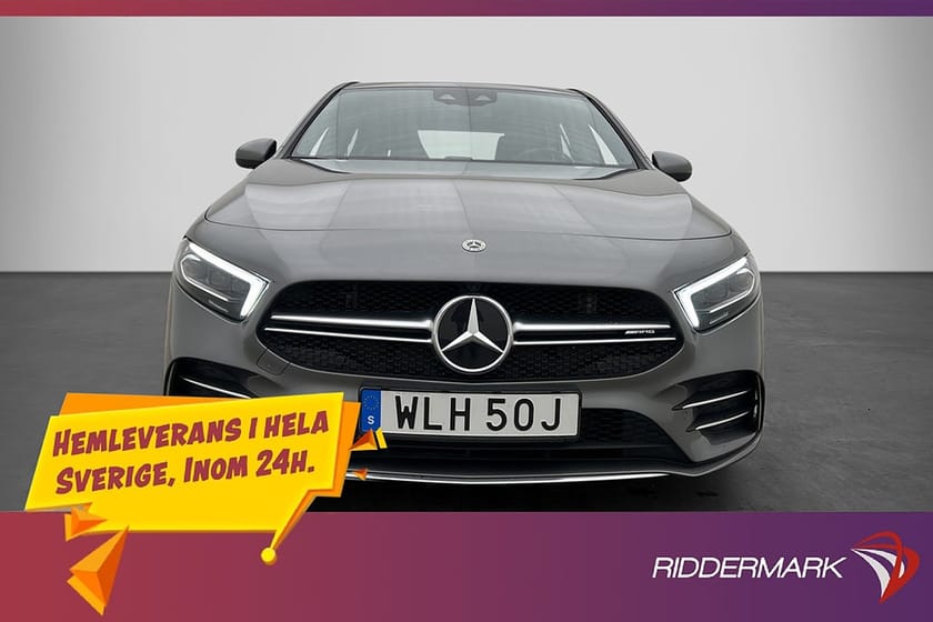 Bild 2 av Mercedes-Benz AMG A 35 4MATIC 4M 306hk Värmare Pano Wide HUD 360°