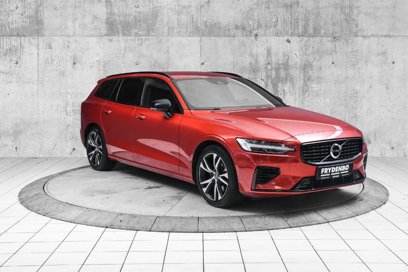 Bilde 1 av Volvo V60 Recharge T6 R-Design KROK|PANO|VOC|NAV|H&K|7år*