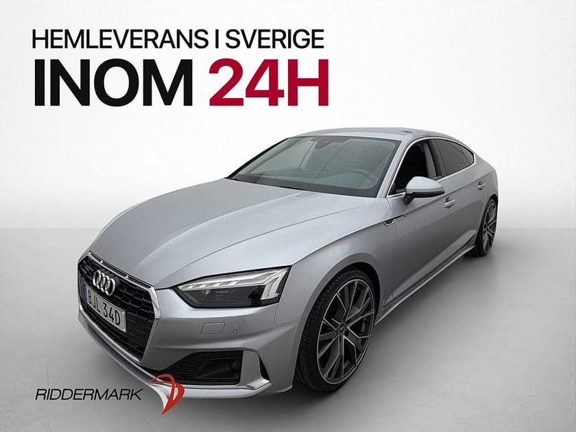 Bild 3 av Audi A5 Sportback 45 TFSI quattro Q 265hk Proline Kamera Matrix