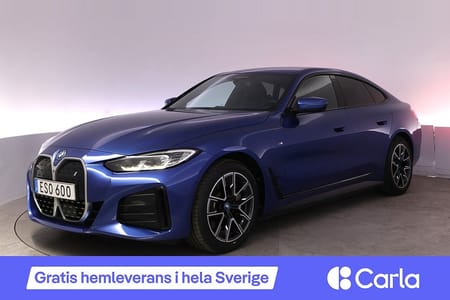 BMW i4 eDrive40 Gran Coupé M-Sport Drag Läder BLIS 360 HUD
