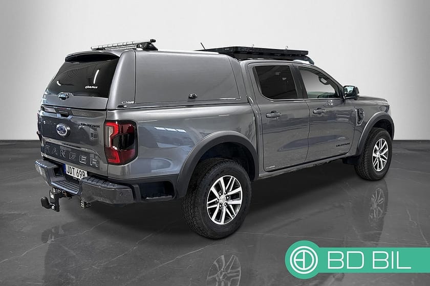 Bild 4 av Ford Ranger Dubbelhytt 3.0 V6 Wildtrak Roofrack Alpha CMX Kåpa Värmare Moms