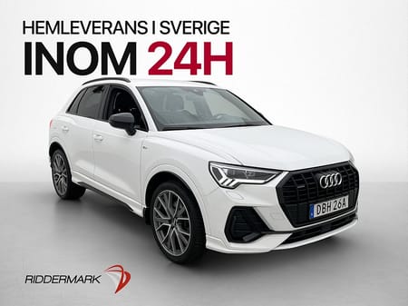 Audi Q3 40 TFSI quattro Q S-Line Cockpit Värmare Halvskinn Dragkrok