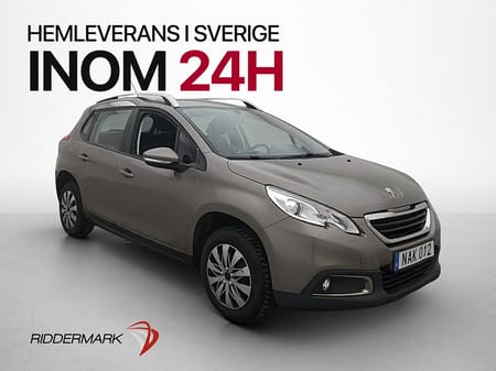 Peugeot 2008 1.2 VTi 82hk Bluetooth Farthållare Rails