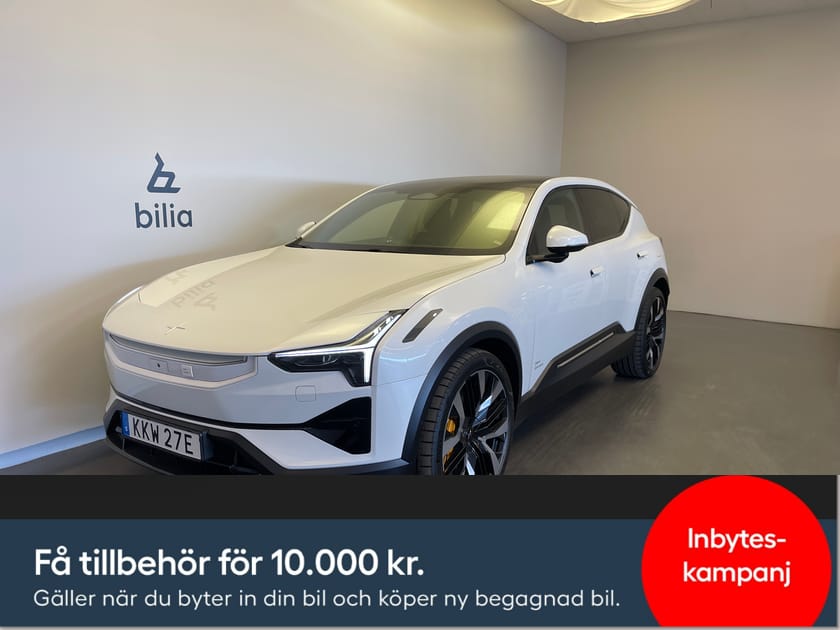 Bild 1 av Polestar 3 Long Range Dual Motor Performance 111kWh Performa Bus Ed / 360 Kamera / Navigation / Panoramatak /  10.000kr tillbehör /