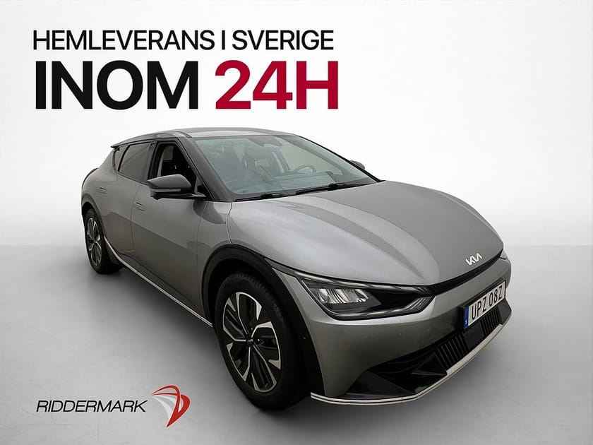 Bild 1 av Kia EV6 77.4 kWh MOMS Plus Skinn 360° Kamera Drag CarPlay