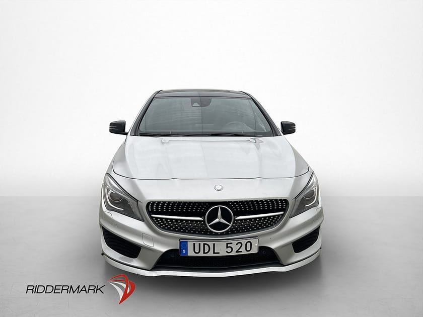 Bild 2 av Mercedes-Benz CLA 220 d 220d AMG Sport Night Pano Kamera Halvskinn