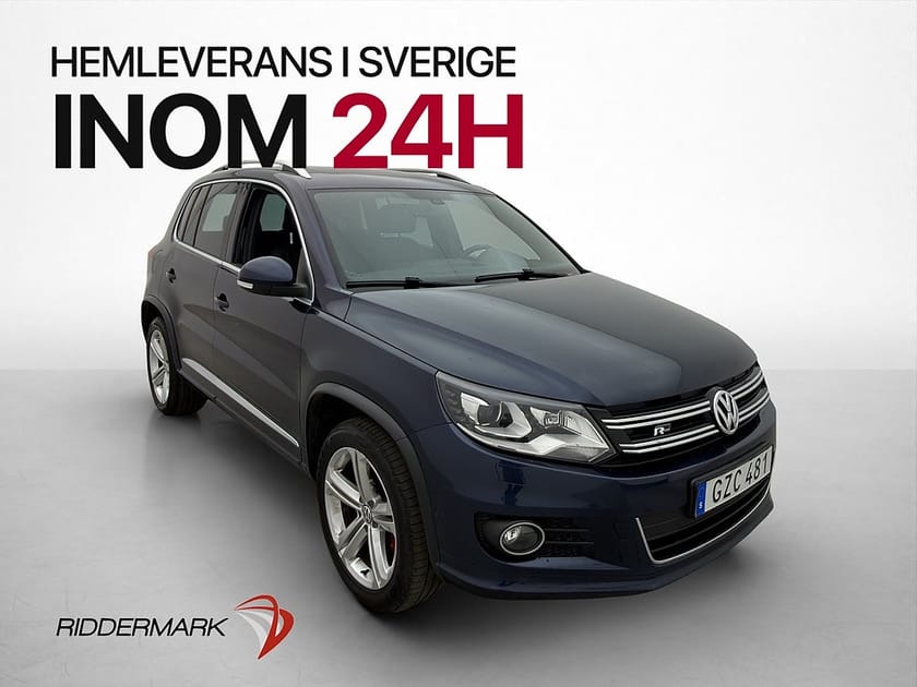 Bild 1 av Volkswagen Tiguan 4M 184hk R-Line Pano D-Värmare Kamera Drag