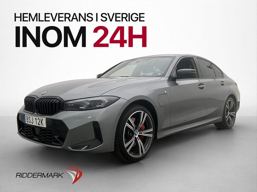 Bild 3 av BMW 330e xDrive Sedan M Sport Drag Kamera H/K Navi Halvskinn MOMS
