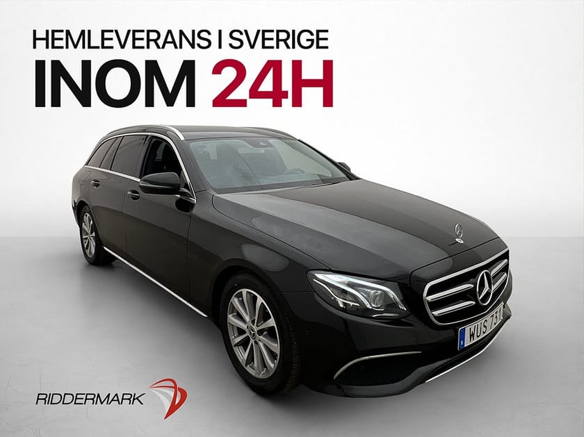 Bild 1 av Mercedes-Benz E 200 T d E200 150hk Avantgarde Kamera Navi Dragkrok