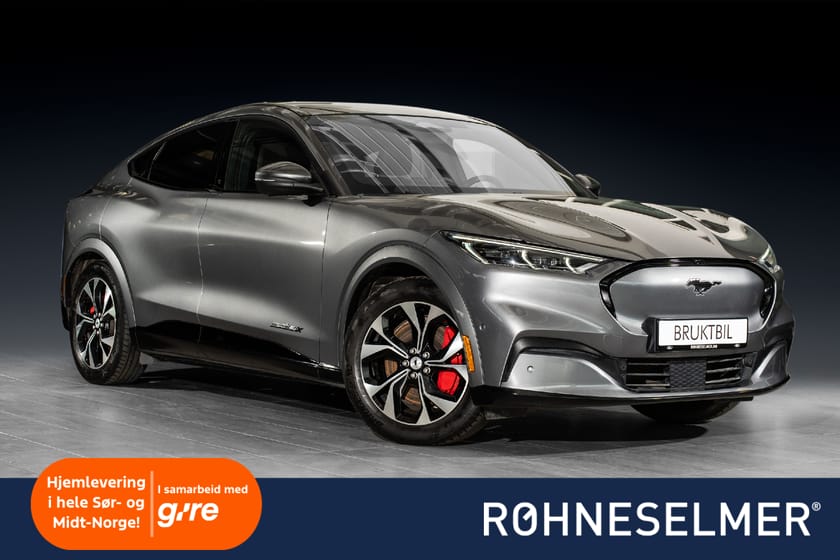 Bilde 1 av Ford Mustang Mach-E Long Range AWD LR| Forvarming| Pano| Krok| B&O| 360-Kam| Matrix++