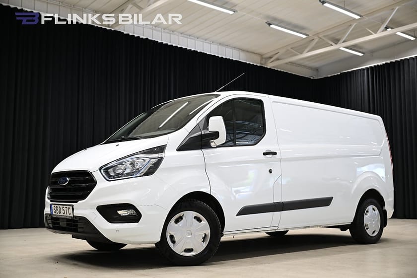 Bild 1 av Ford Transit Custom 300 130HK L2|Automat|Drag|Värmare|Lågmil|Leasbar