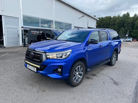 Toyota Hilux Dubbelhytt Ultimate 2.4 AWD Euro 6 Skinn Dieselvärmare