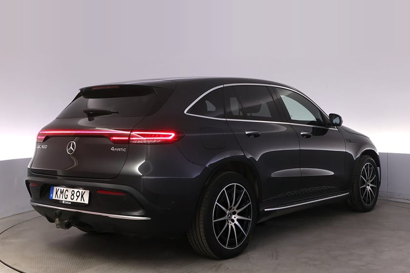 Bild 5 av Mercedes-Benz EQC 400 4MATIC 4M AMG Pano Burmester 360 BSM Drag