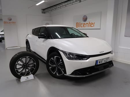 Kia EV6 77.4 kWh PLUS V-Däck ingår Drag-360°-Navi-Elstol-Keyles