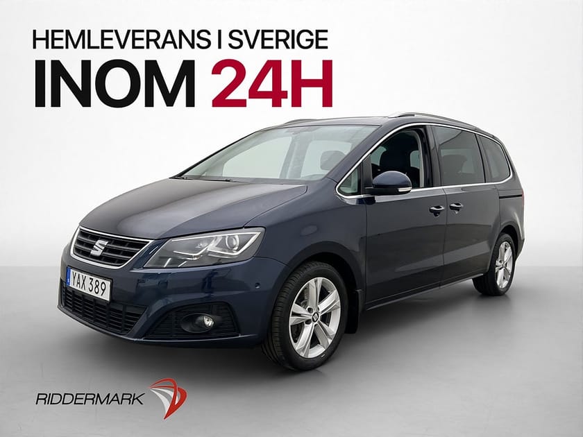 Bild 3 av SEAT Alhambra 2.0 TDI Pano Navi 7-Sits Drag D-värm Halvskinn
