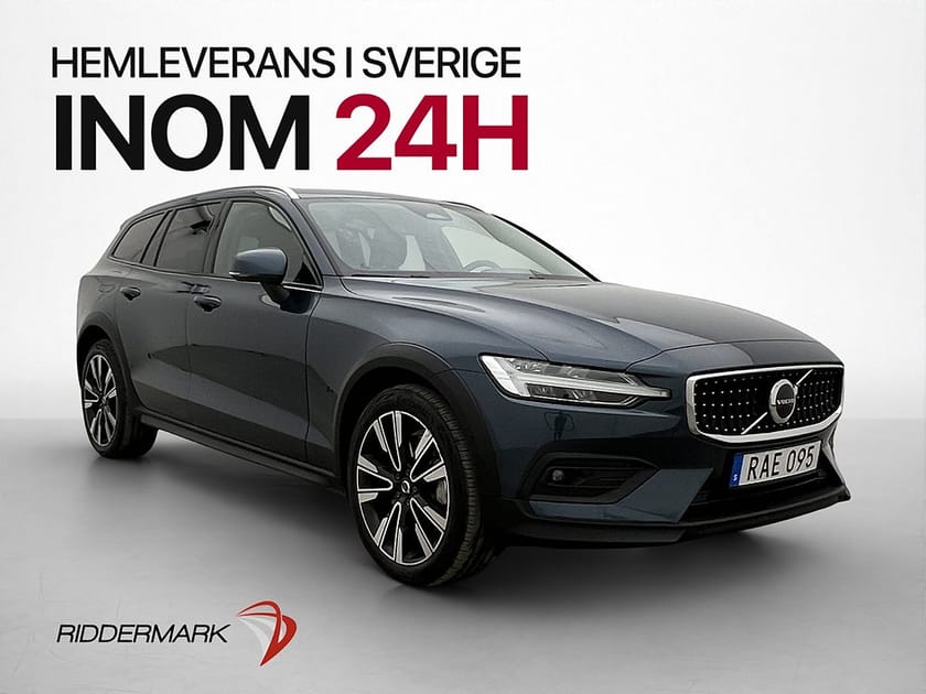 Bild 1 av Volvo V60 Cross Country B4 AWD Inscription D-Värm Drag Skinn