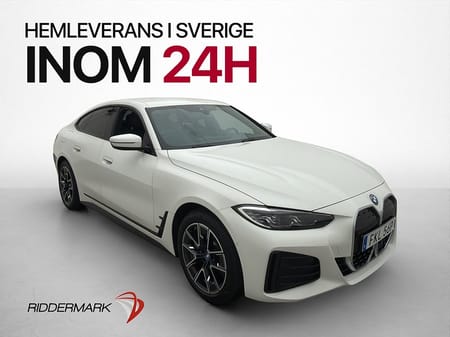 BMW i4 eDrive40 Gran Coupé 340hk M Sport HiFi-Ljud B-Kamera Widescreen