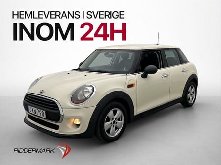 MINI One 5-dörrars Pepper Excitement Farthållare AC