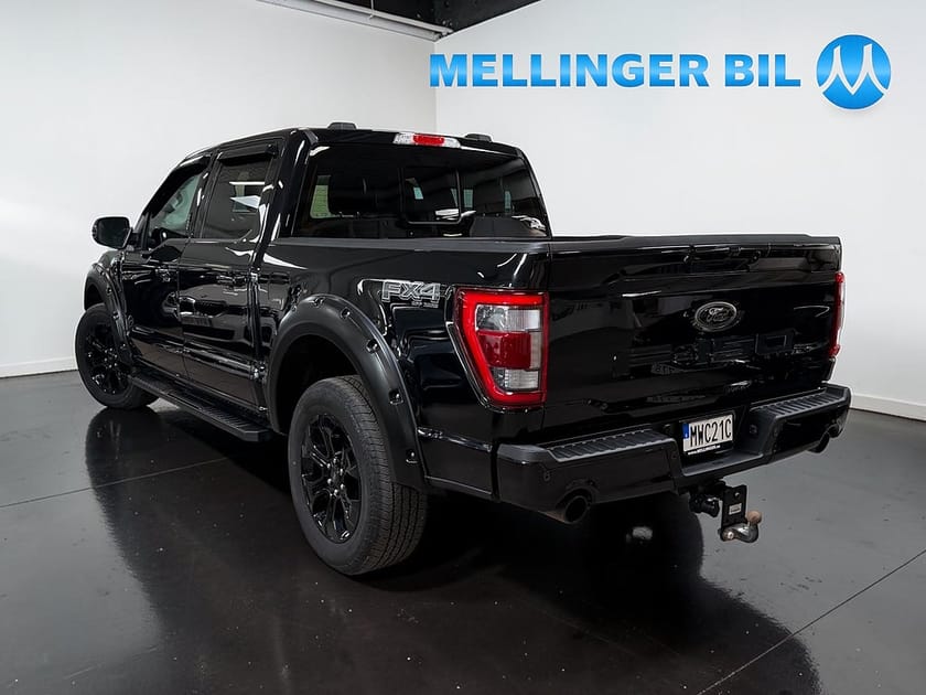 Bild 4 av Ford F-150 SuperCrew 5.0 V8 E85 400hk 4x4 Lariat Black Edt Låg skatt MOMS