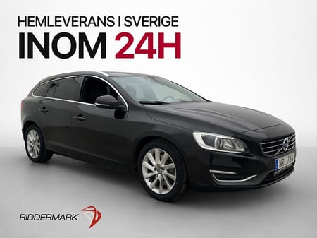Volvo V60 D4 AWD 181hk Summum Värm VoC Skinn Drag