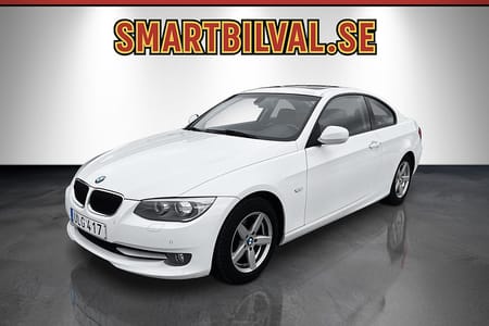 BMW 320i Coupé 320 Comfort Aut Värmare Skinn Taklucka