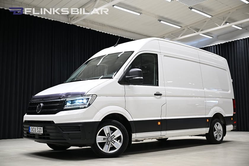 Bild 1 av Volkswagen Crafter 140HK Automat|Inredning|LED|Drag|Värmare|Uppvärmt-skåp