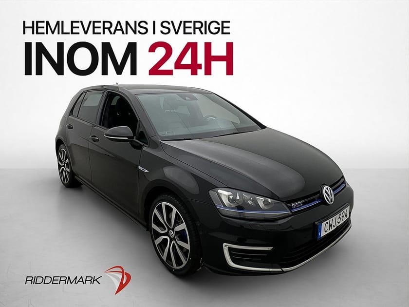 Bild 1 av Volkswagen Golf GTE 1.4 TSI Navi Värmare Kamera Skinn Drag