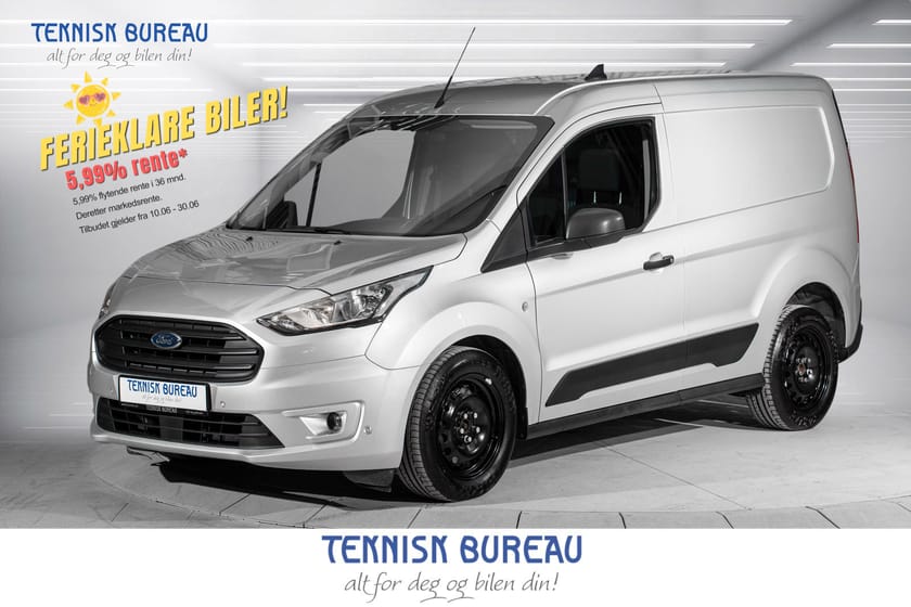Bilde 1 av Ford Transit Connect 240 1,5 TDCi 100 Hk Manuell, Hengerfeste