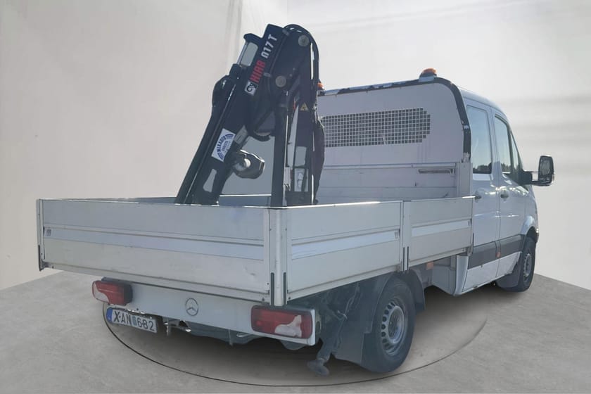 Bild 3 av Mercedes-Benz Sprinter 315 CDI Chassi Crew Cab Pickup (150hk) Dubbelhytt Kran