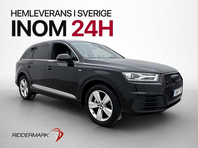 Bild 1 av Audi Q7 3.0 TDI Q S-Line 7-Sits Cockpit BOSE Dragkrok Navi