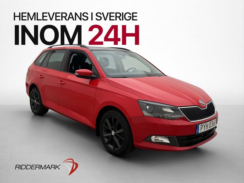 Bild 1 av Škoda Fabia Kombi Skoda TSI 90hk Style Panorama Värmare Sensorer
