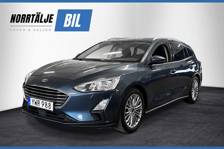 Ford Focus Kombi 1.0 125 HK ECOBOOST TITANIUM CARPLAY B-KAMERA 17"
