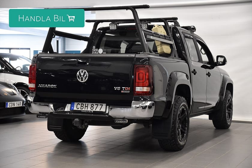Bild 5 av Volkswagen Amarok 2.9t 3.0 V6 TDI 4M Highline Drag D-Värm Skinn Flakställ 225hk