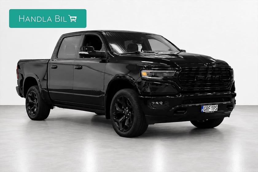 Bild 4 av RAM 1500 Crew Cab 5.7 V8 HEMI 4x4 Moms Limited Night HUD 360 Pano H/K