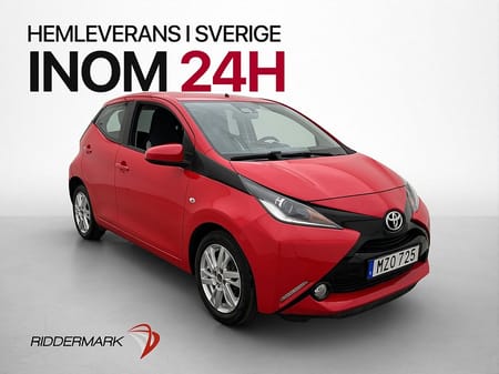 Toyota Aygo 1.0 VVT-i X-PLAY Kamera Navi 0,42l/Mil Låg skatt