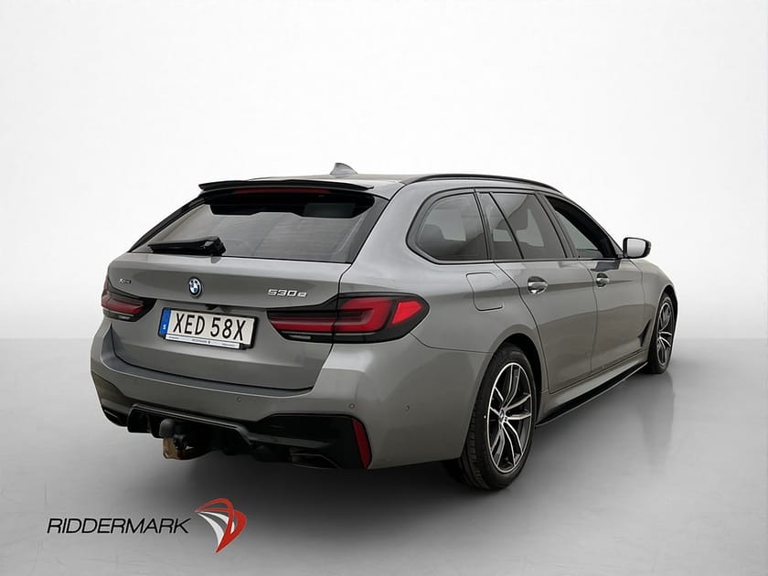Bild 5 av BMW 530e xDrive Touring M Sport Pano Skinn Drag Kamera HiFi CarPlay