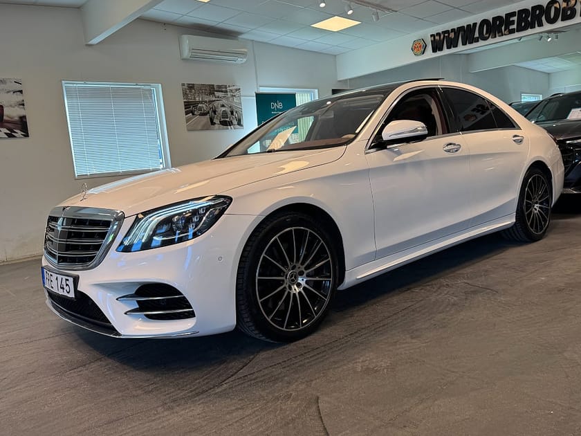 Bild 2 av Mercedes-Benz S 400 d 4MATIC AMG Plus Pano Drag High-End-Burmester UNIK