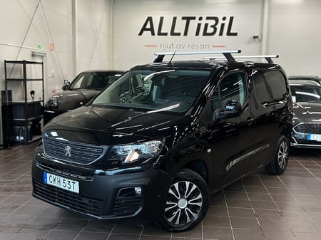 Peugeot Partner Utökad Last PRO+ L1 130 AUT 1.5 BHDi MOMS/Kamera/Värmare/Drag