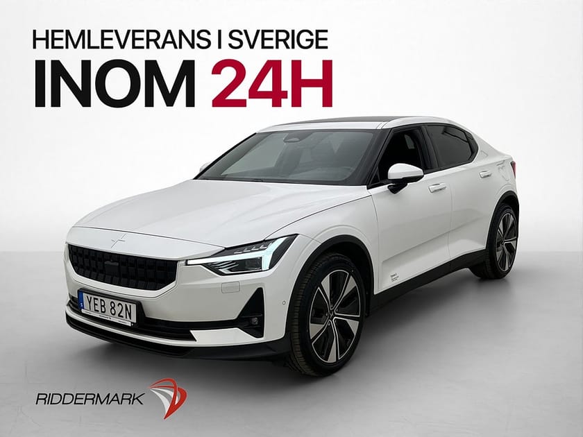 Bild 1 av Polestar 2 Long Range Dual Motor 408hk Pano H/K 360° CarPlay