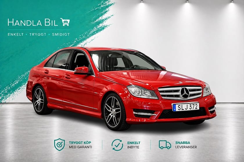 Bild 4 av Mercedes-Benz C 220 CDI AMG Line Farth BT Nybes Dragkrok 170hk